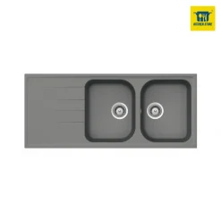 Chậu rửa đá Julius HS-GDD11650 Hafele 570.35.560